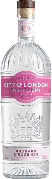 City of London Rhub.&Rose Gin