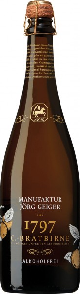 Champagner Bratbirne - frei von Alkohol