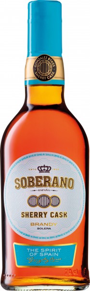 SOBERANO BRANDY SOLERA GONZALEZ BYASS